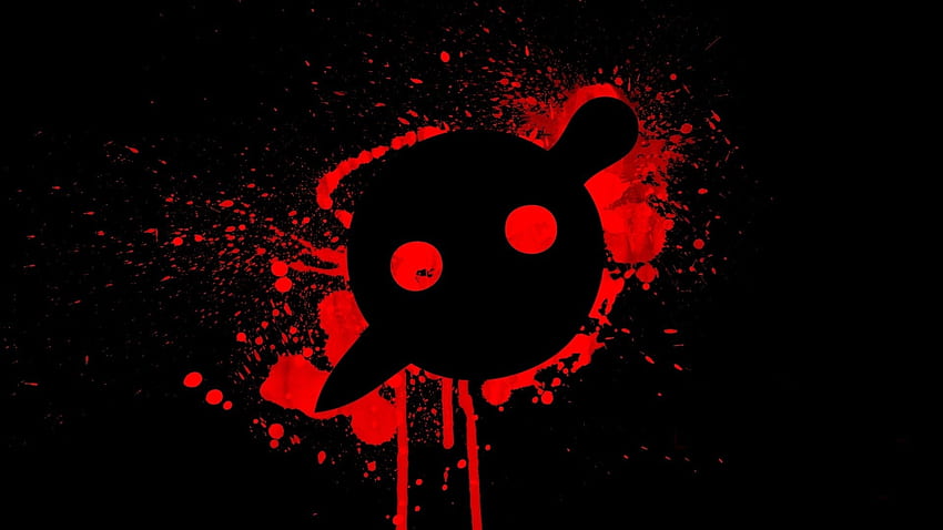 black music red simple knife party electronic music HD wallpaper
