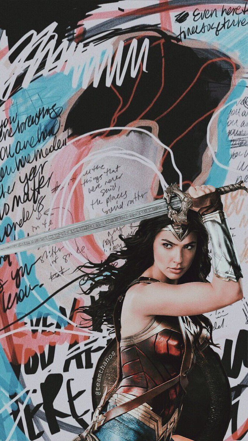 Nerd Life, Wonder Woman Aesthetic HD phone wallpaper