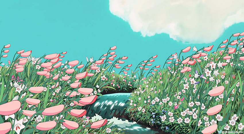Akun Ditangguhkan. Latar belakang studio ghibli, karya seni Ghibli, seni Ghibli, Estetika Ghibli Wallpaper HD