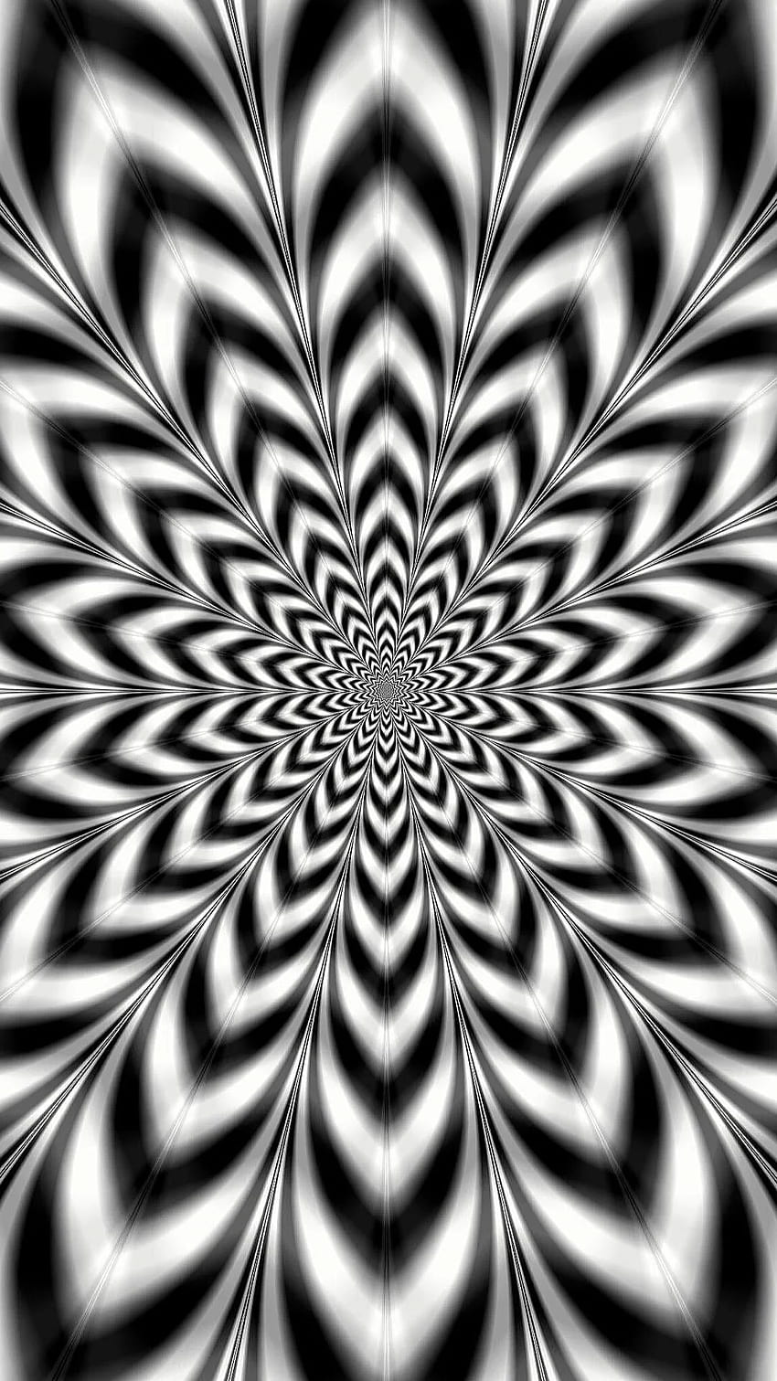 illusion. illusion. , Illusions et iPhone, Illusion d'optique Noir Fond d'écran de téléphone HD