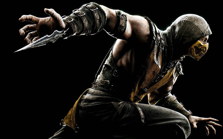 Scorpion Mortal Kombat, Ultra Android HD wallpaper