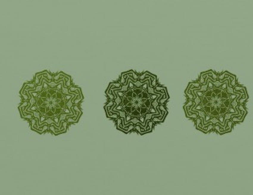 Grünes Blumendesign, Design, blumig, grün HD-Hintergrundbild