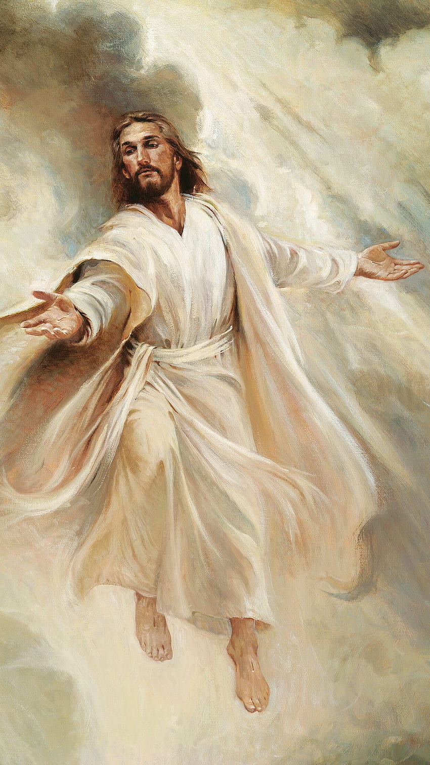 God Jesus, Jesus Painting, Lord Jesus HD phone wallpaper