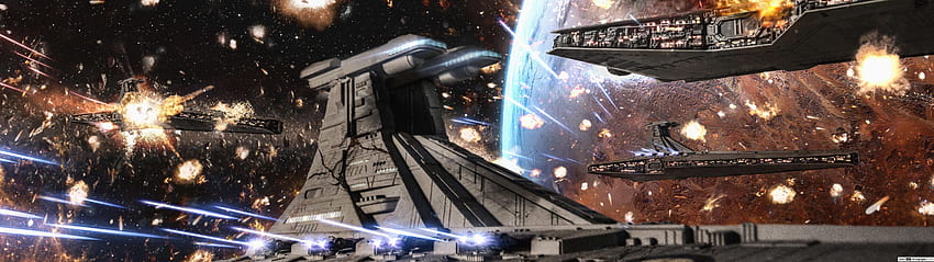 Star Wars The Clone Wars – Republic Heroes, Star Wars 5120x1440 HD wallpaper