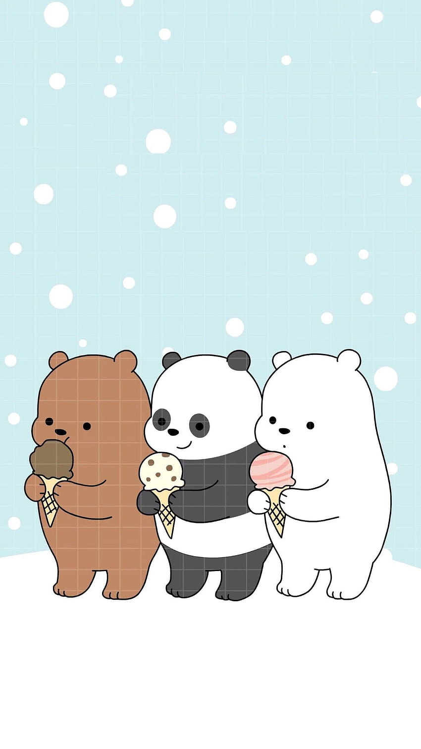 Grizzly We Bare Bears, Aesthetic Bear HD phone wallpaper