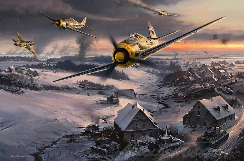 Focke Wulf Fw 190 Wallpaper HD
