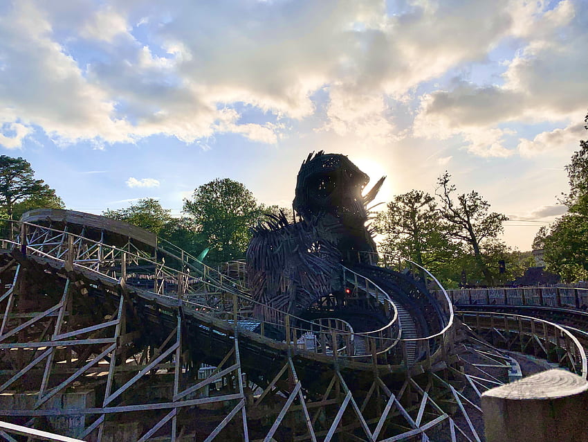 Was At Alton Towers Saturday And Sunday For Scarefest, Got This Beautiful Shot Of The Wicker Man : R Altontowers HD wallpaper