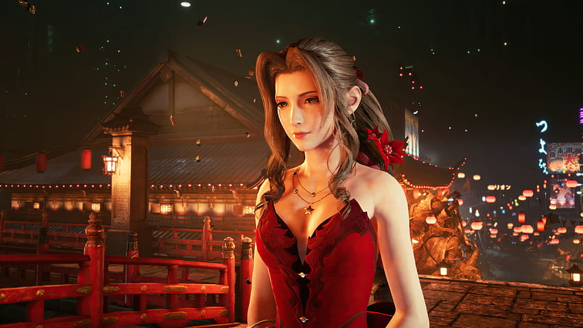 Final Fantasy VII Remake Ultra. Antecedentes, Aerith fondo de pantalla