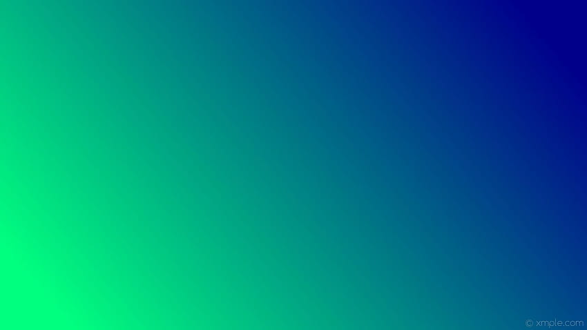 解像度: 、線形グラデーション グリーン ブルー スプリング グリーン ダーク ブルー ff7f b 195°。 緑の背景, 緑, シンプル背景 高画質の壁紙