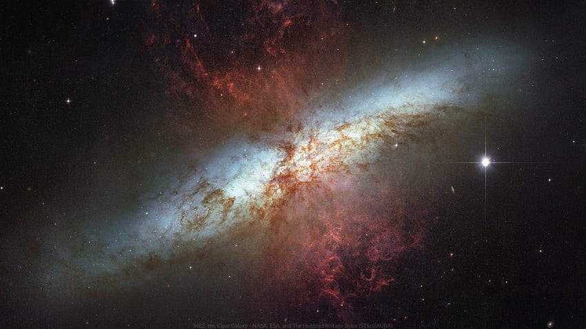 : M82, the Cigar Galaxy. The Planetary Society, Messier HD wallpaper