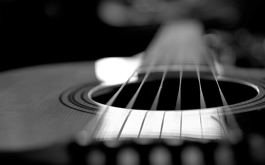 クラシック ギターの黒と白の結果。 ギター、アコースティックギター、キーボード 高画質の壁紙