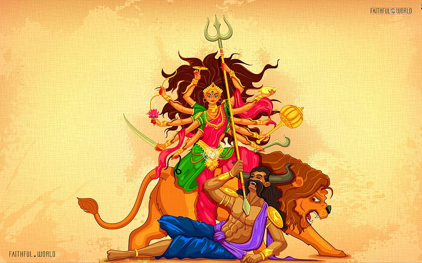 Durga Puja HD wallpaper