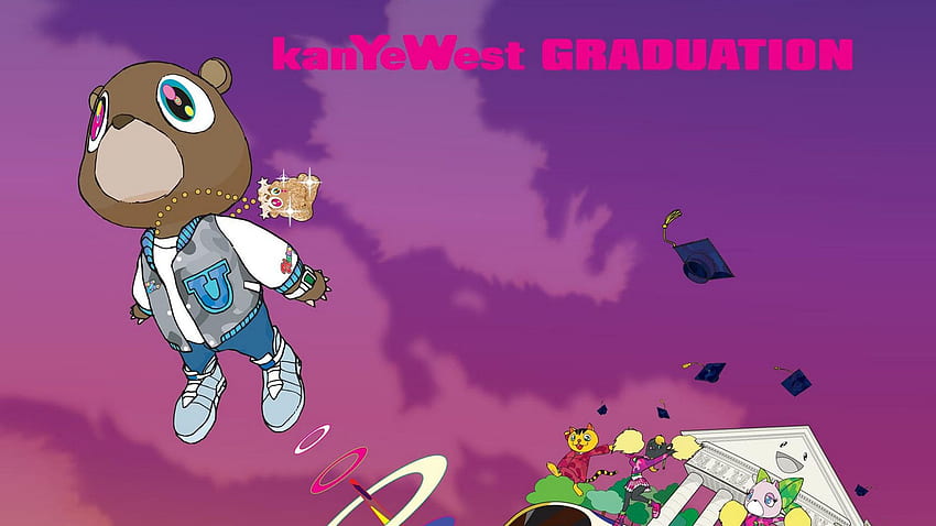 La laurea di Kanye West, l'album di Kanye West Sfondo HD