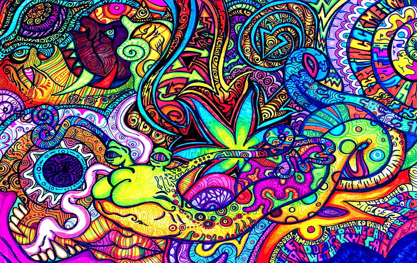 Best Psychedelic And Trippy In , Trippy Face Hd Wallpaper 