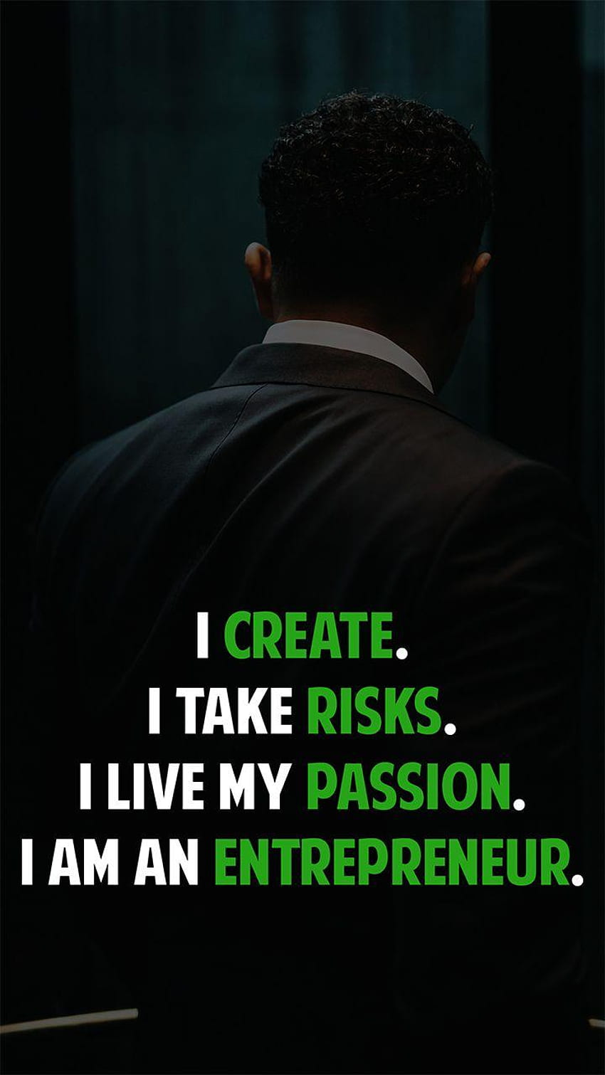 Entrepreneur Quotes, Entrepreneurship HD phone wallpaper
