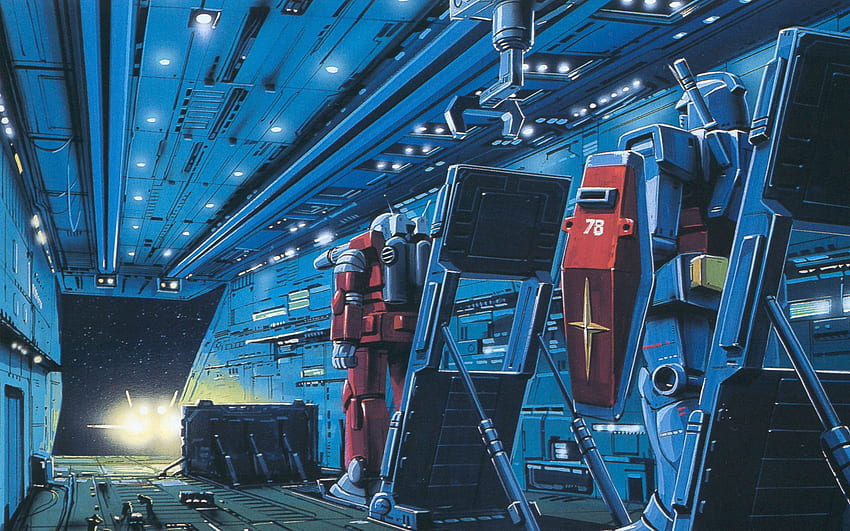 Космос, Gundam, Роботи, Мобилен костюм Gundam, Mecha, RX 78, RX-78 HD тапет