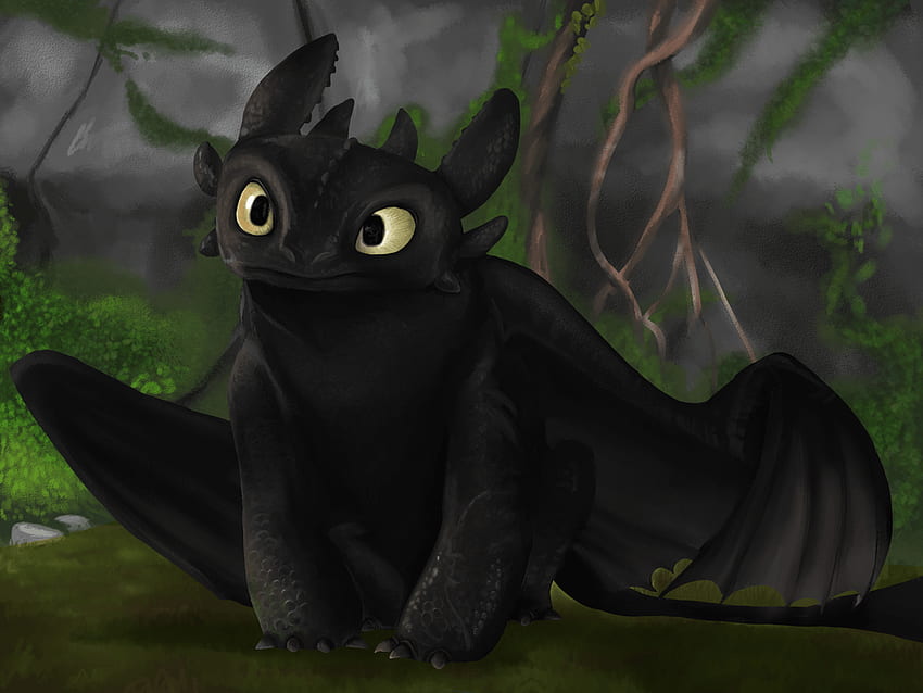 Cute Toothless - , Cute Toothless Background on Bat, Kawaii Toothless HD wallpaper