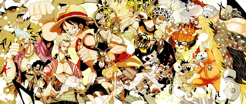 รหัส One Piece ที่ดีที่สุด - One Piece 2560 X 1080 - - teahub.io, 2560X1080 Gold Anime วอลล์เปเปอร์ HD