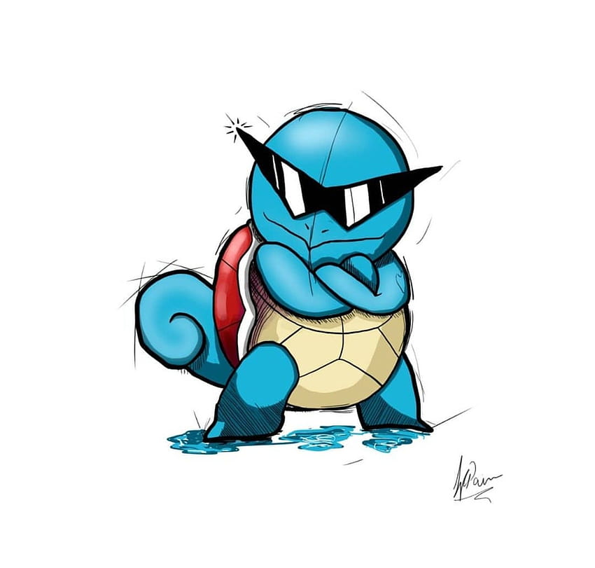 Ide Pasukan Squirtle. squirtle, regu squirtle, pokemon, Squirtle Sunglasses Wallpaper HD