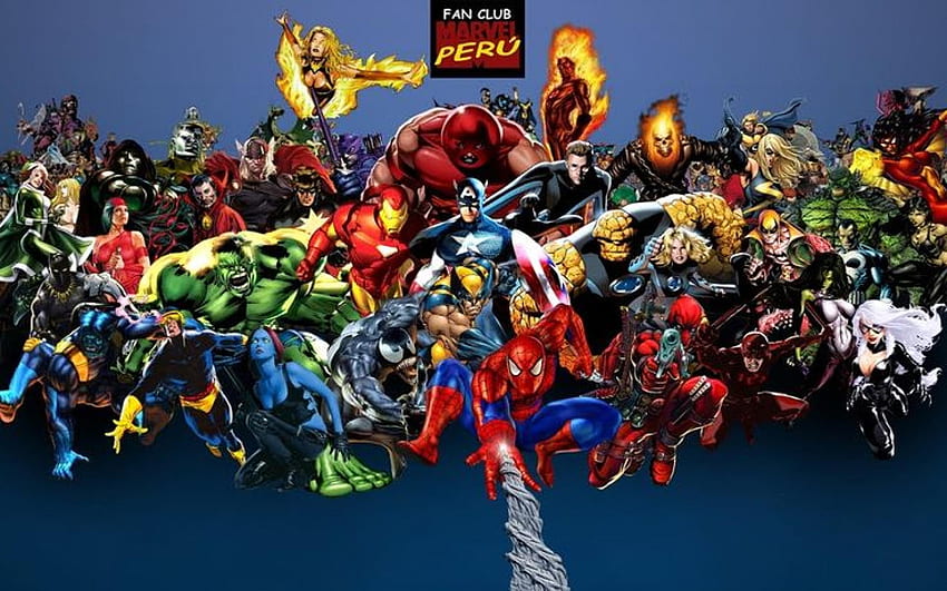 All Marvel Characters HD wallpaper