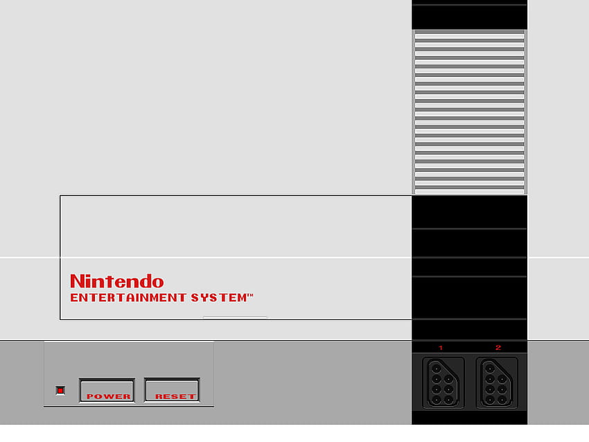 NES, sistema de entretenimiento de Nintendo fondo de pantalla