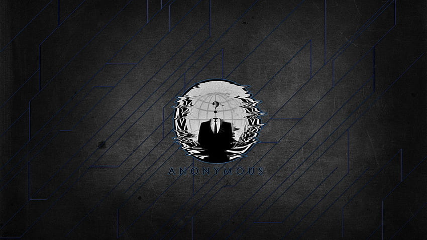 Anonim arka plan, Anonim Logo HD duvar kağıdı