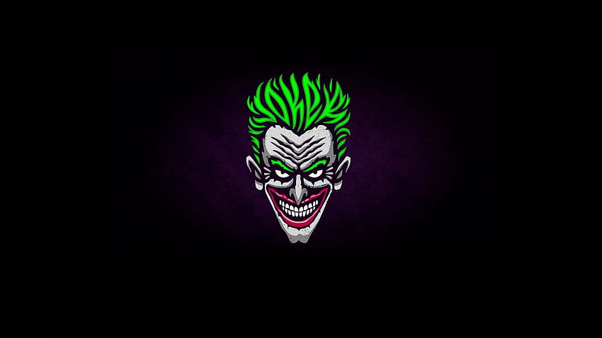 Joker, face, green hair, minimal, full , tv, f, , , background, 19380, Pubg  Joker HD wallpaper | Pxfuel