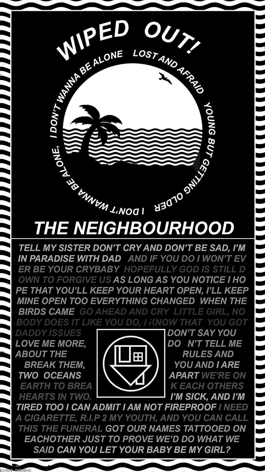 This Is A Nb Wiped Out Inspired Phone, The Neighbourhood HD phone wallpaper