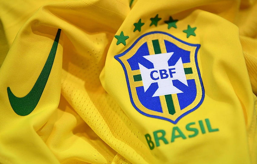 Sport, Logo, Nike, Fußball, Brasilien, T-Shirt, Nationalmannschaft für , Abschnitt спорт, Brasilien-Team HD-Hintergrundbild