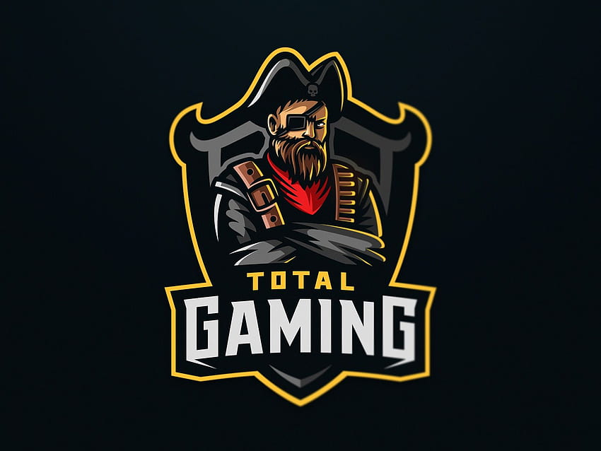 Totales Gaming. Logo-Design-Video, Logo-Design, Logo-Design, Cooles Gaming-Logo HD-Hintergrundbild