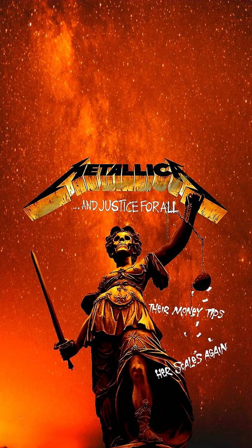Crooklynite'den Metallica - şimdi 99. 2021'de milyonlarca popüler albüme göz atın. Metallica sanatı, Rock grubu posterleri, Band posterleri ve Herkes için Adalet HD telefon duvar kağıdı