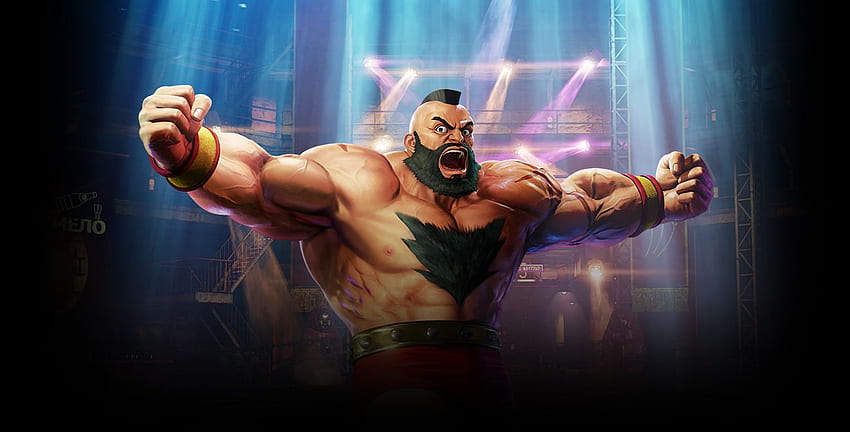 Street Fighter Zangief - Topan Besi. Street Fighter V: Edisi Juara Wallpaper HD