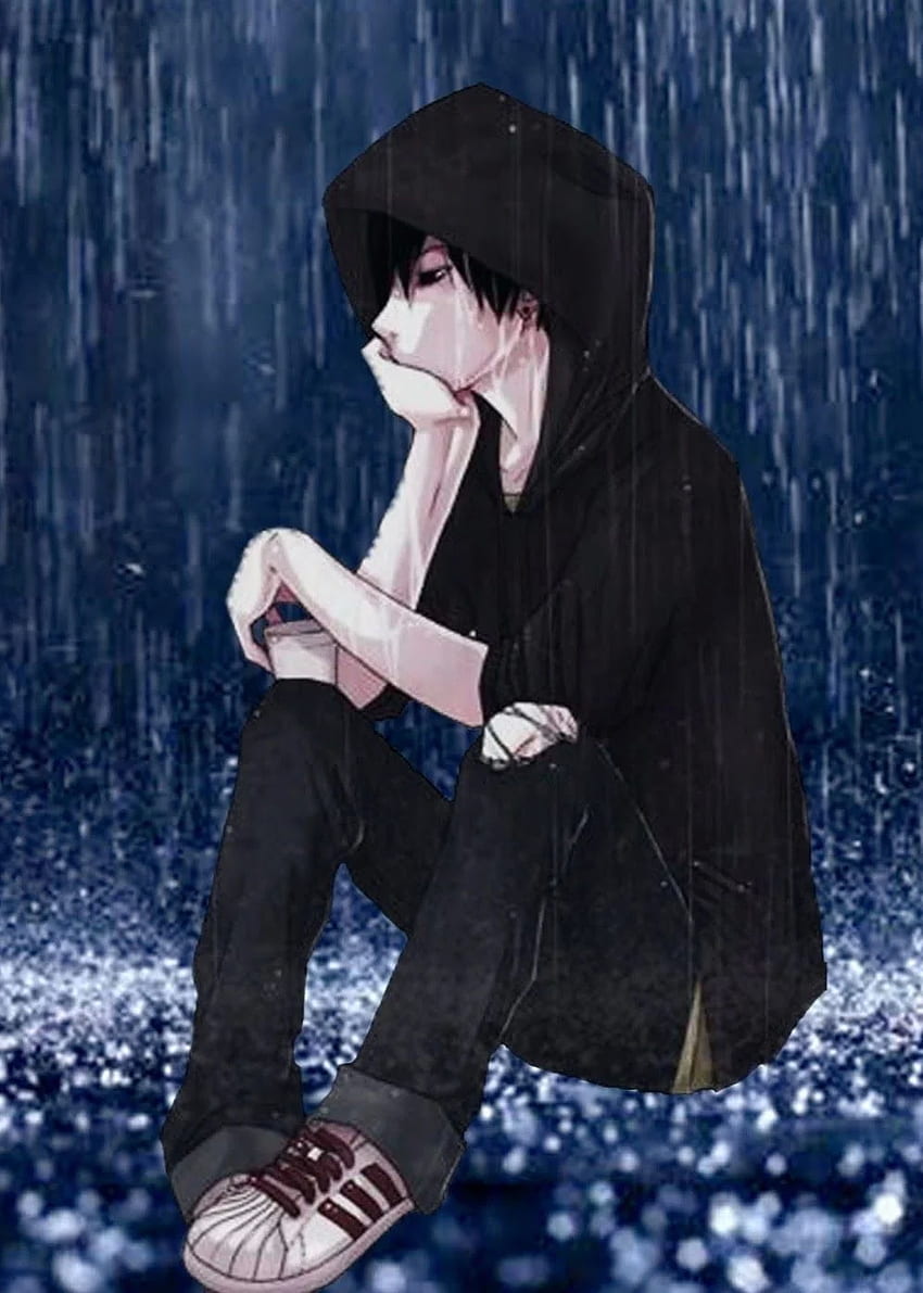 Alone sad anime boys HD wallpapers | Pxfuel