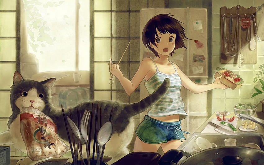 Anime Kitchen Digital Art Manga Amazing [] für Ihr , Handy und Tablet. Entdecken Sie Anime-Kunst. Erstaunlicher Anime , ACG Art Anime , Anime HD-Hintergrundbild