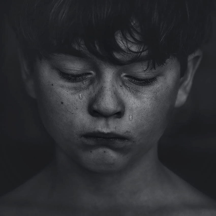 Płacz chłopca, płaczące dziecko Tapeta na telefon HD