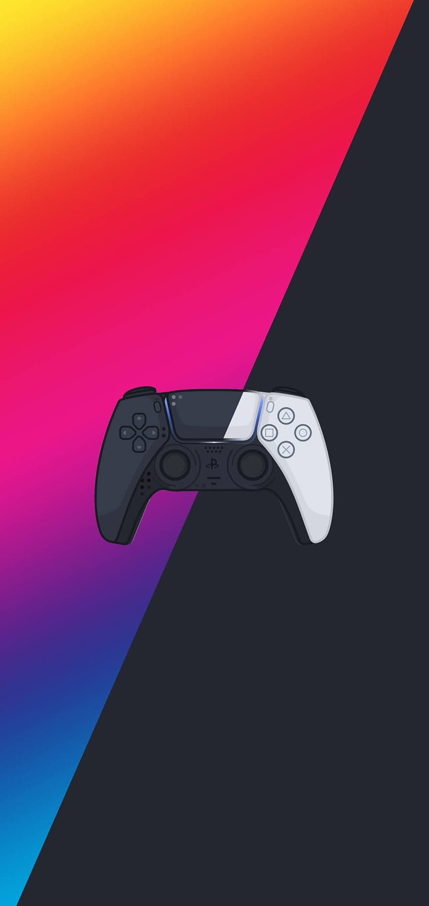 PS5-Controller - Für Tech, coole PlayStation HD-Handy-Hintergrundbild