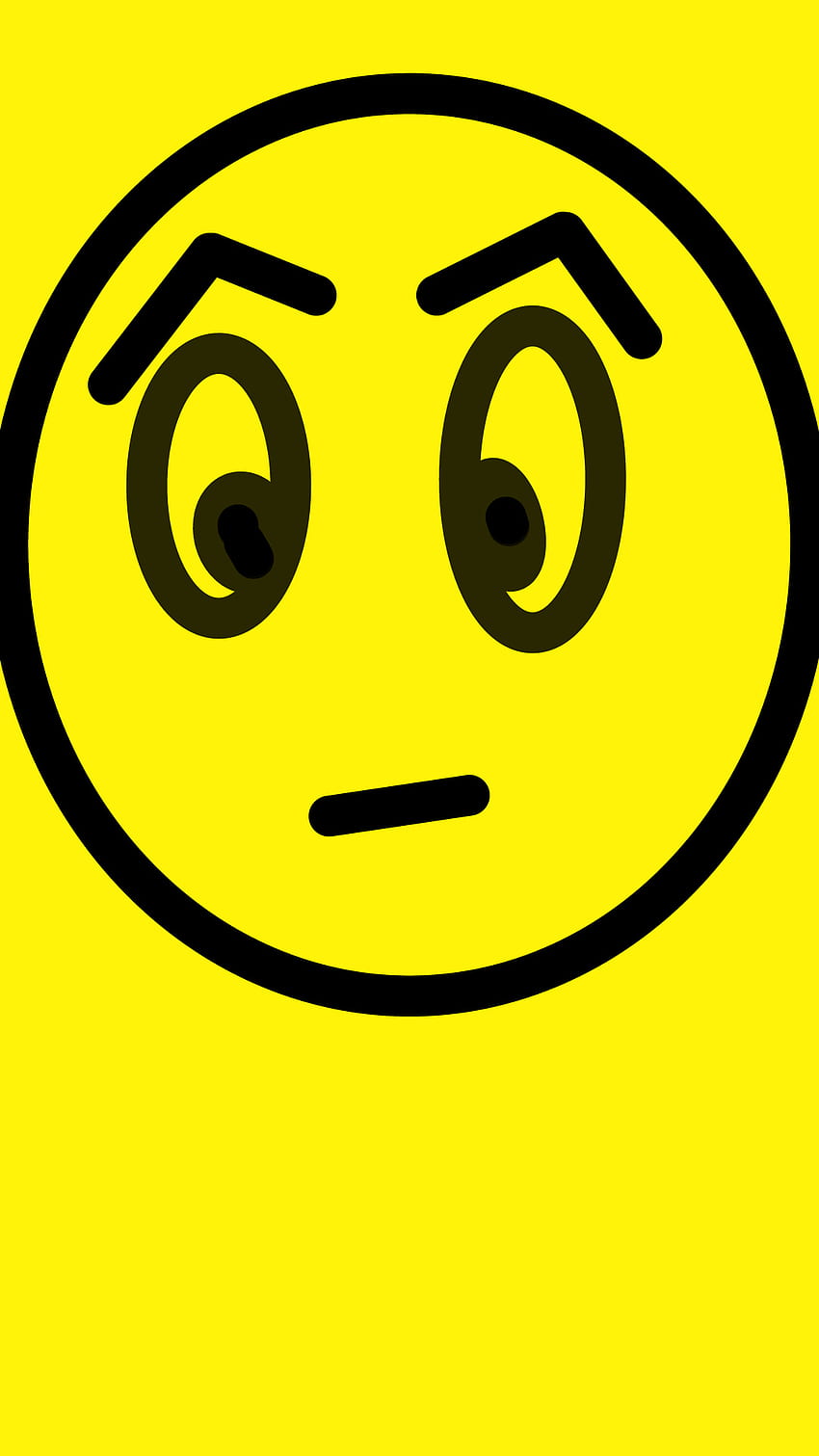 Emoji, emojis, eye, head, art, black, drawing, yellow, designs HD phone wallpaper