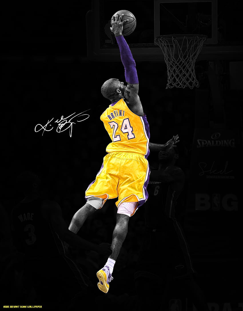 Download Kobe Bryant Basketball Sketch Drawing Wallpaper  Wallpaperscom