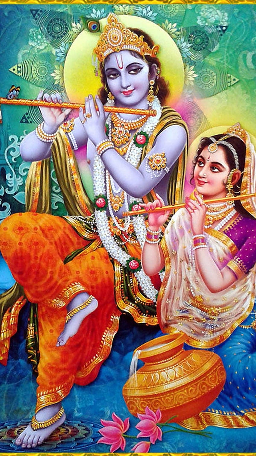 Radha Krishna , Gopal, Krishna HD phone wallpaper