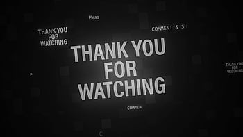 Thanks For Watching PNG Transparent Images Free Download  Vector Files   Pngtree