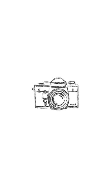 Camara Vector Sketch - Watercolor Nikon Camera, HD Png Download -  1024x1024(#6814585) - PngFind