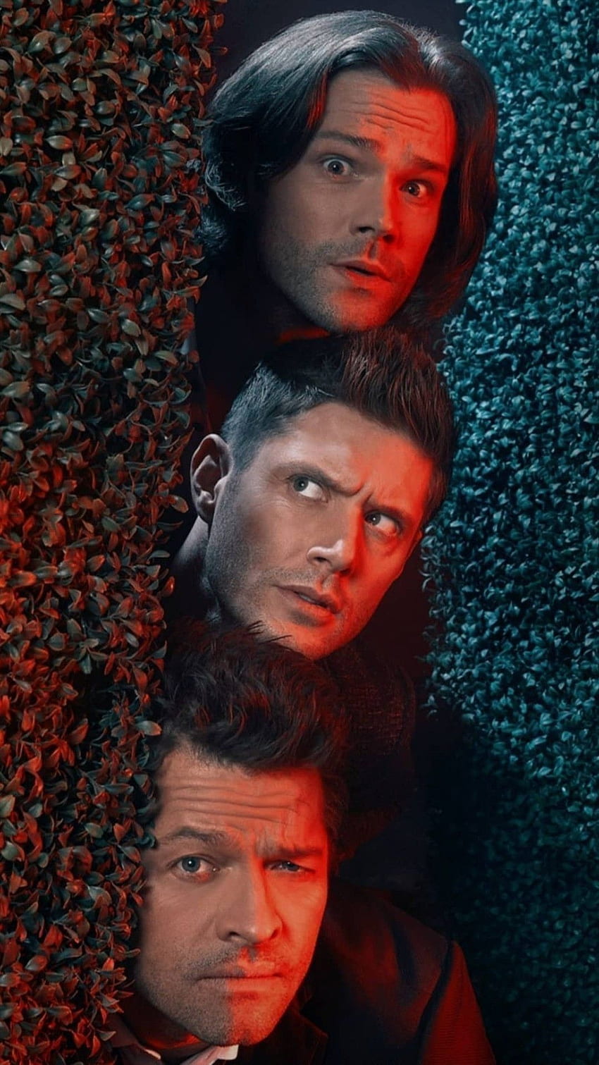 Sobrenatural, Demonio Dean Winchester fondo de pantalla del teléfono