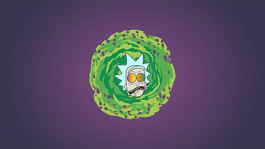 Rick and Morty Portal Wallpapers