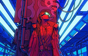 Cyberpunk 2077 4K Wallpaper – CyberBug colors – SyanArt Station