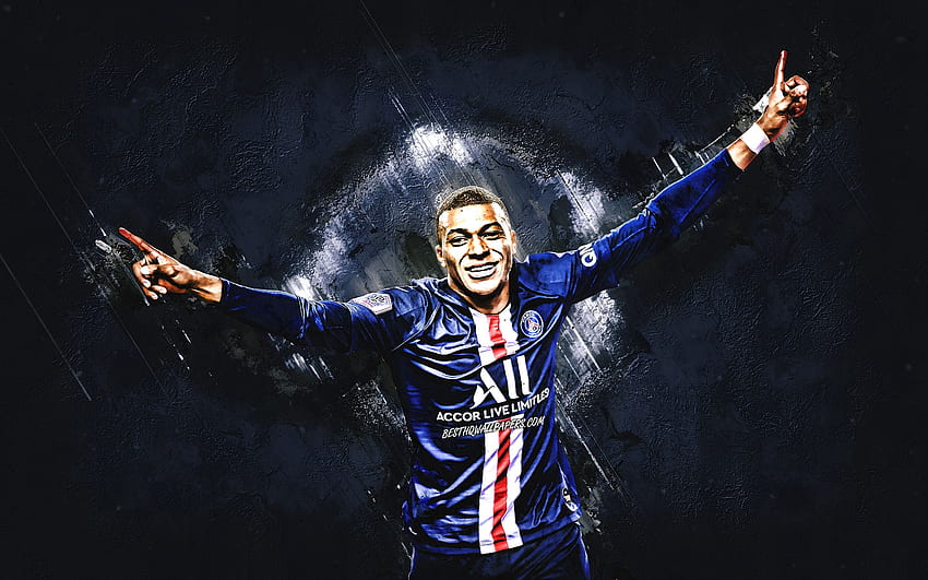 Kylian Mbappe, PSG, Football Star, French Soccer Player, Portrait ...
