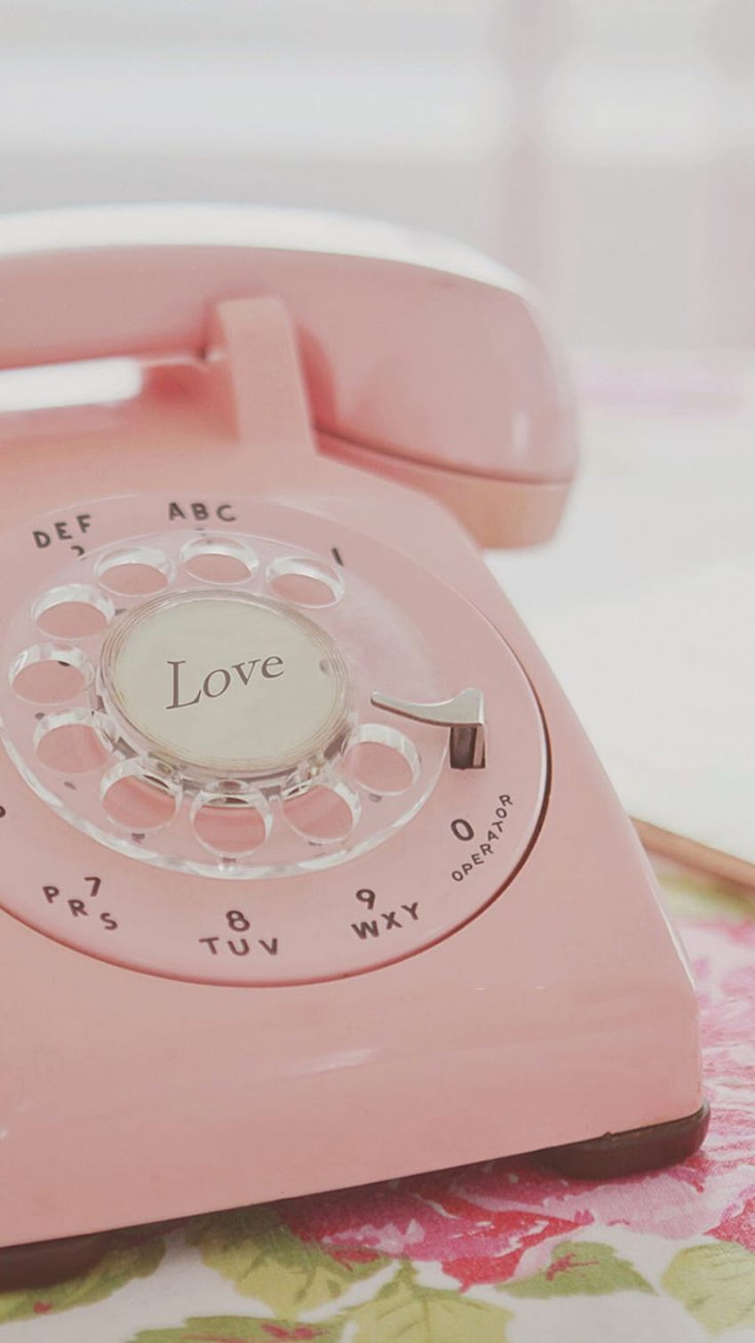 Vintage Pink Telephone ☎. Phone, Vintage phones, Pastel pink, Old Vintage HD phone wallpaper