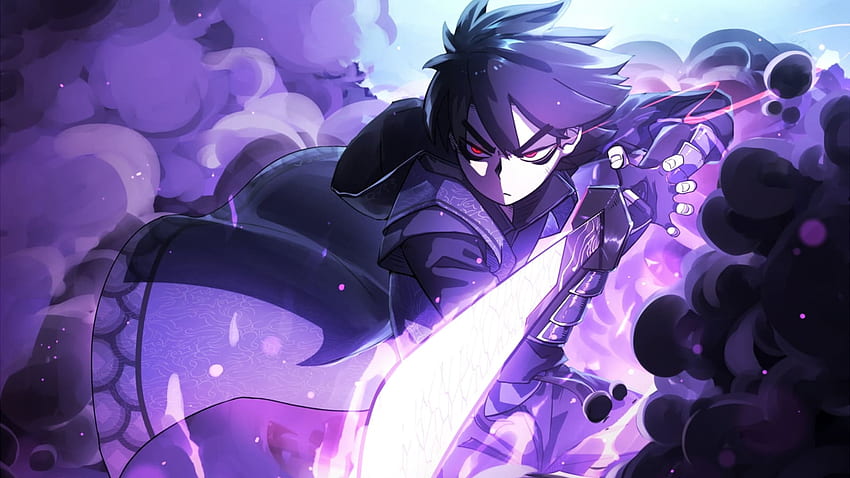 アニメの少年 - トップ最高のアニメの少年の背景, &, 紫色のアニメクール 高画質の壁紙