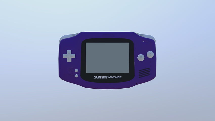 Game Boy Advance - modèle 3D Fond d'écran HD