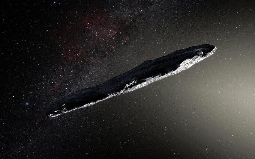 Uzaylı bir uzay gemisi olan Interstellar Asteroid nasıl tanınır? HD duvar kağıdı