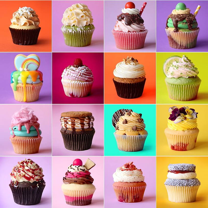 Cupcake - Background, I Love Cupcakes HD phone wallpaper